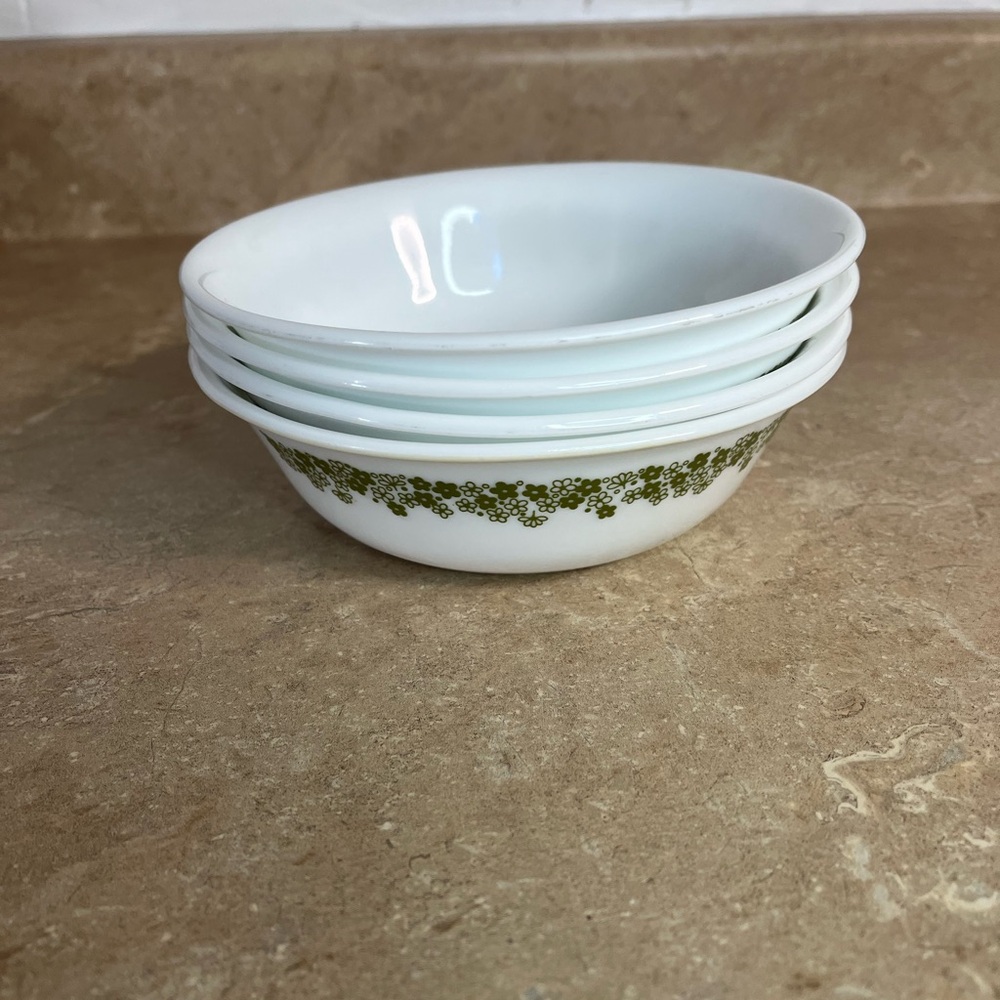 Vintage Corelle Spring Blossom Bowls